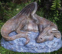 Sleeping Garden Dragon
